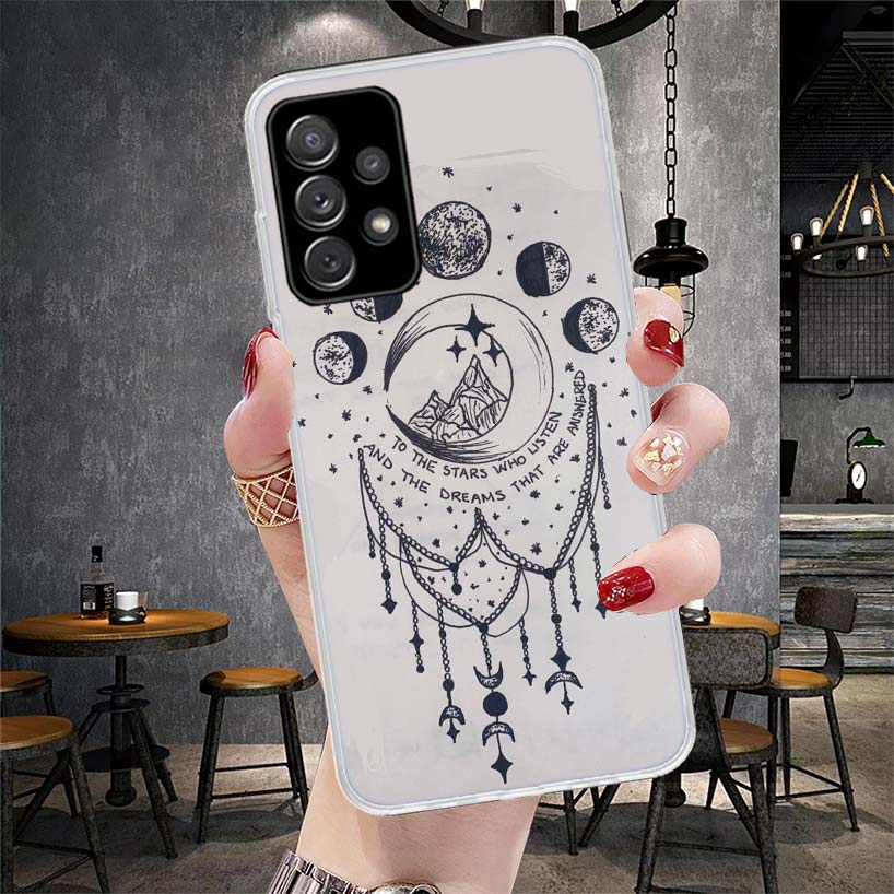 A Court of Mist Fury Sarah J Maas Soft Phone Case For Samsung Galaxy A13 A14 A15 A16 A17 A53 A54 A55 A56 A57 A33 A34 A35 A36 A37