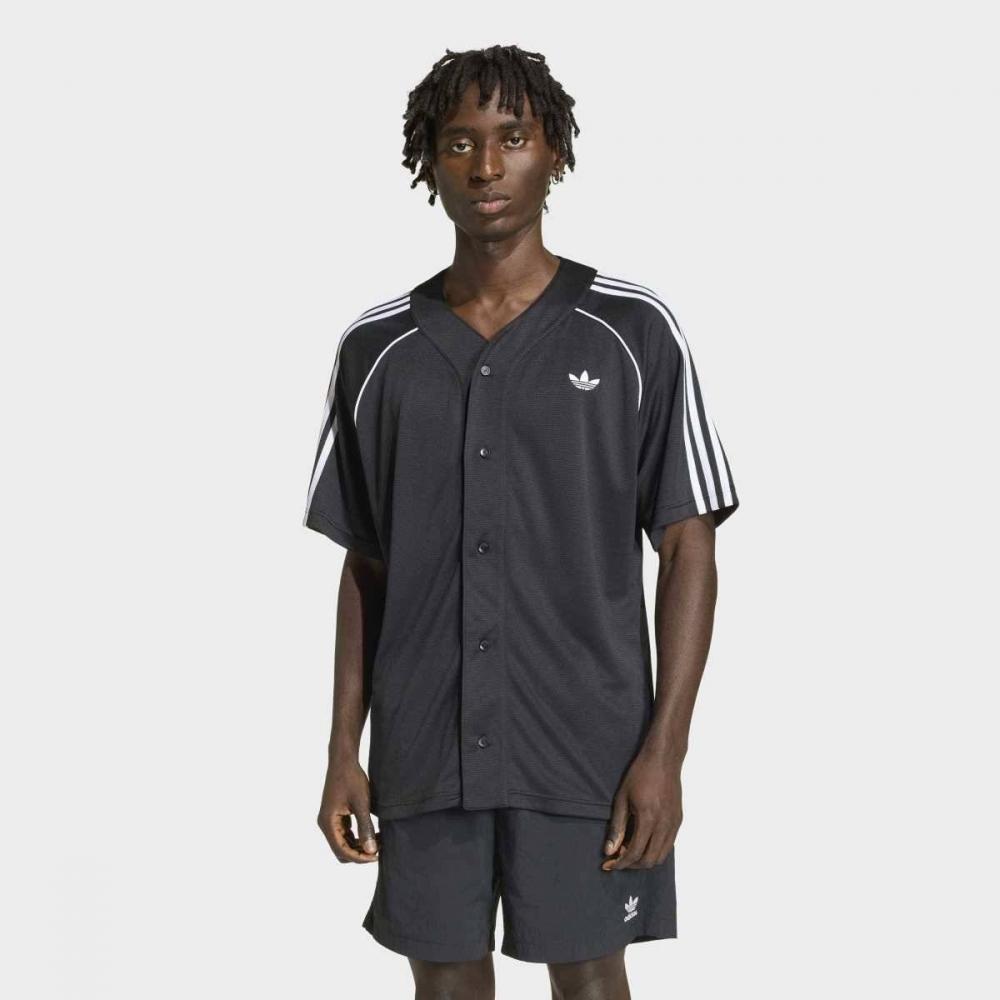 Adidas Loose Fit Baseball Jersey Comfortable And Casual Style Kd4084 S