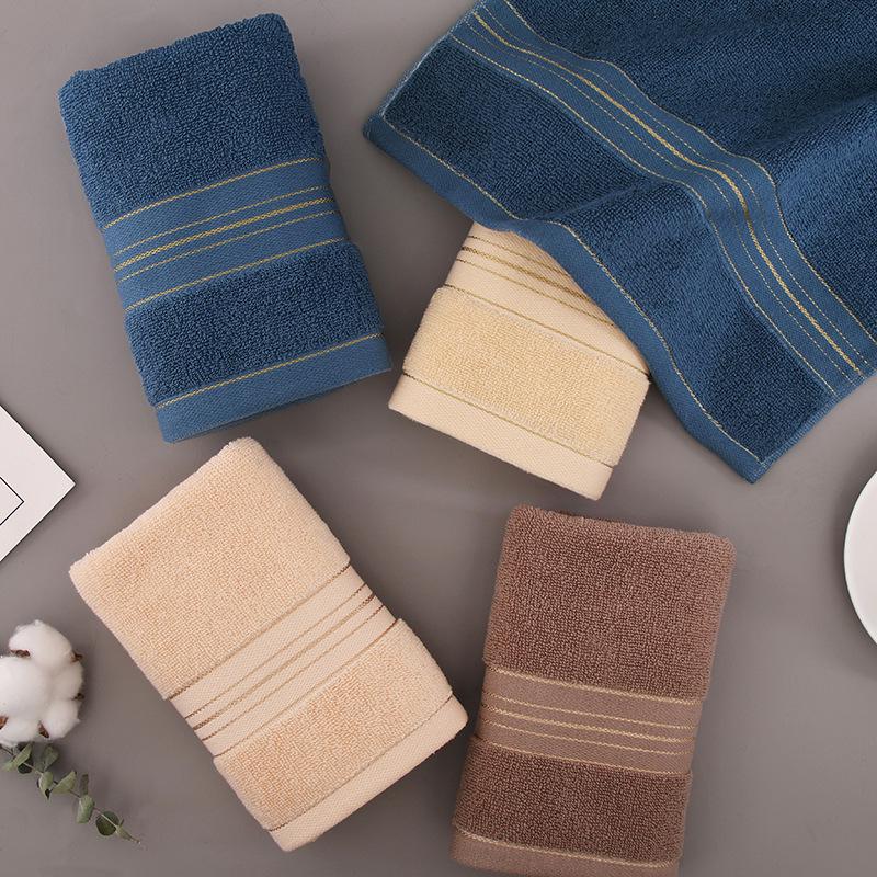 Soft, Thick Pure Cotton Face Towels - Absorbent and Gentle for Adults