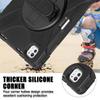 Shockproof Case for IPad Pro 11 12.9 13 M2 M4 2024 Cover IPad Air 13'' 11'' 2025 4th 5th 10.9 11th 11 Funda Coque+Shoulder Strap