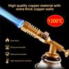 Portable Welding Torch Gas Burner Flame Gun High Temperature Brass Copper Gas Torch Brazing Solder Propane Bakeware