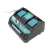 Lithium Battery Dual Port Charger For Makita Power Tool 14.4V 18V Lithium Battery Charger Fast Charging