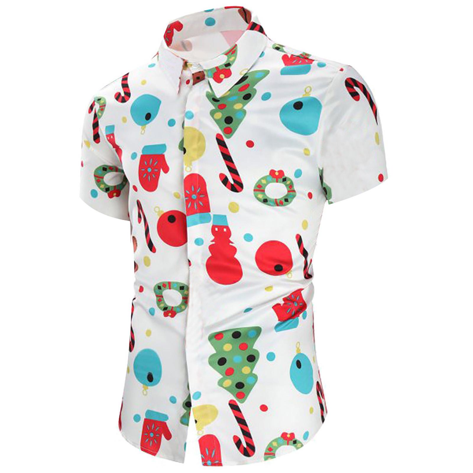 

Мужская повседневная рождественская рубашка со снежинками и принтом оленя, верхняя блузка XL жёлтый