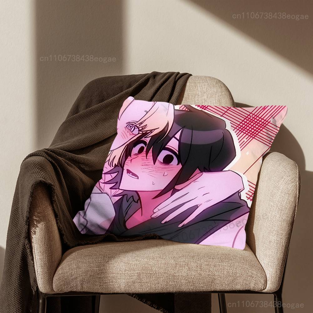 

Comics I Love Amy AMY x BIBI Pillow Case Living Room Sofa Cushion Cover Suitable For Home Bedroom Decoration And Protector 30cmx30cm