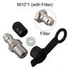 Stainless Steel Quick Connectors Set for Easy Air Refilling Process