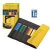 Tombow Colored Pencils, 36 Colors, Roll Case (Lightweight and Compact Storage), with Mini Pencil Sharpener, MJ-CRNQ36CQAAZ