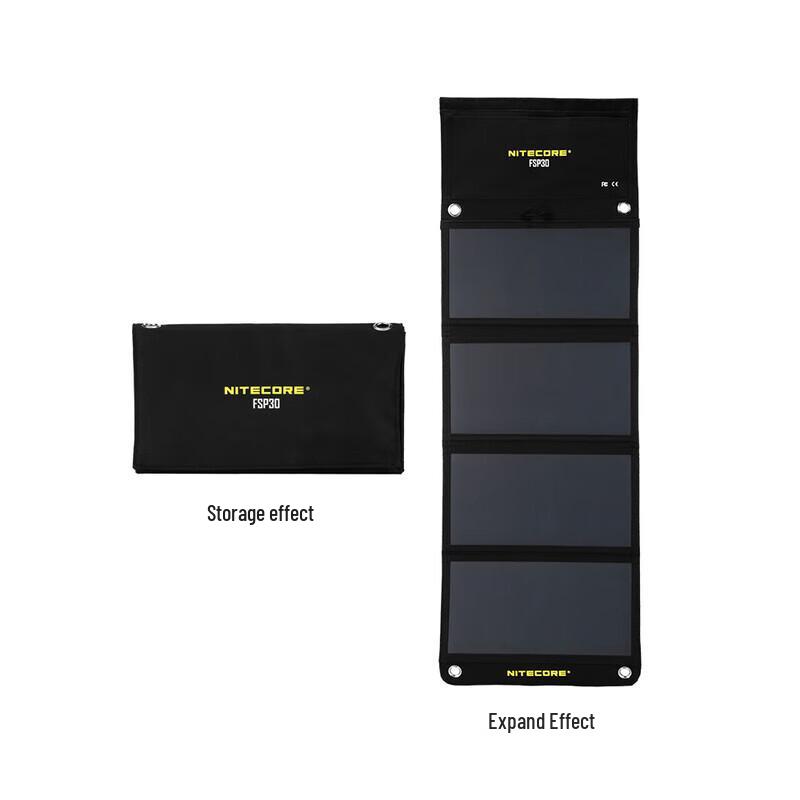 NITECORE Portable Outdoor Solar Charging Panels