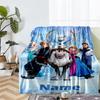 Manta Estampada Personalizada con Nombre Tema Elsa - Perfecta para Sofá, Cama, Viajes y Uso al Aire Libre | Lavable a Máquina, Acogedora y Duradera.