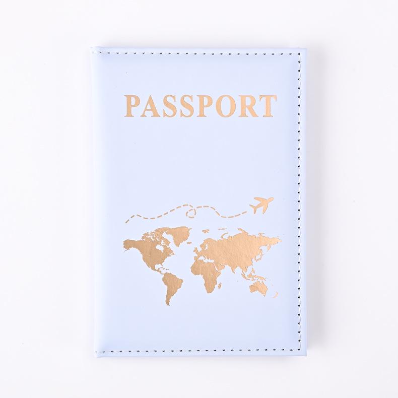 2023 Soft PU Passport and Ticket Holder Cover - Cross-Border Bestseller