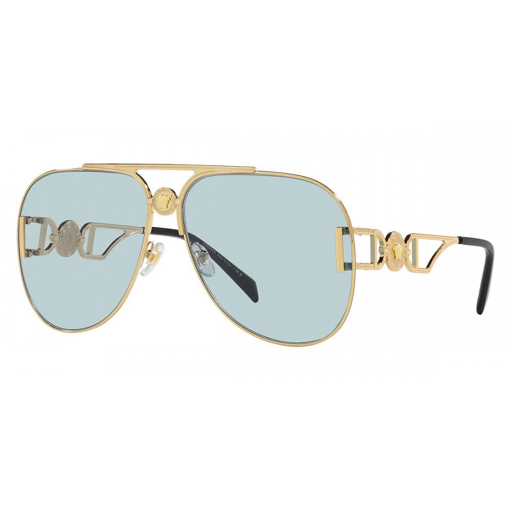 

Versace Unisex 63mm Gold Sunglasses