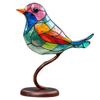 Acrylic Hummingbird Bird Wall Artwork Decor for Home Garden Decorative Outdoor Statues Sculptures Miniatures Ornaments Bedroom