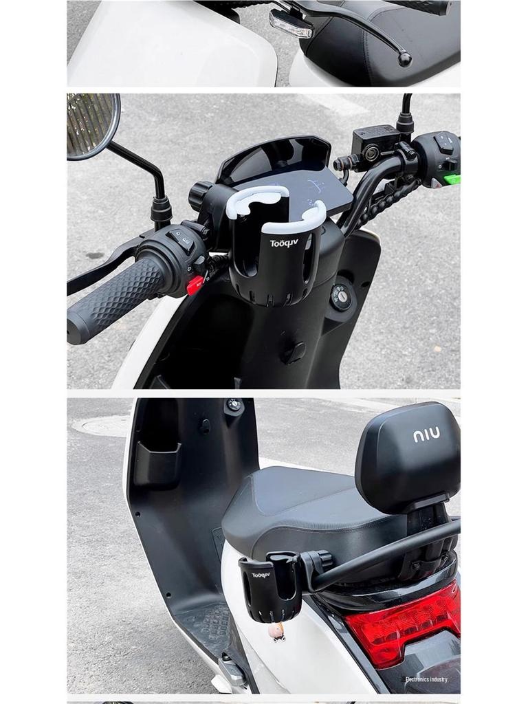 Universal Cup & Phone Holder for Electric Bikes and Vehicles