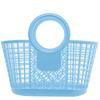 Hollow vegetable basket bag storage basket shopping basket pvc washing basket gift basket