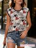 2026 Summer New Arrivals: European American Women's Round Neck Chunky Knit Sweater Vest