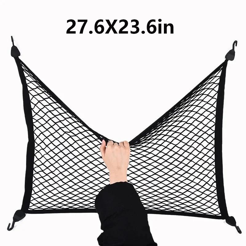 Highly Elastic Cargo Net, Simple Truck Bed Cargo Mesh Organizer, Suitable for Daily Light Loads of Trucks