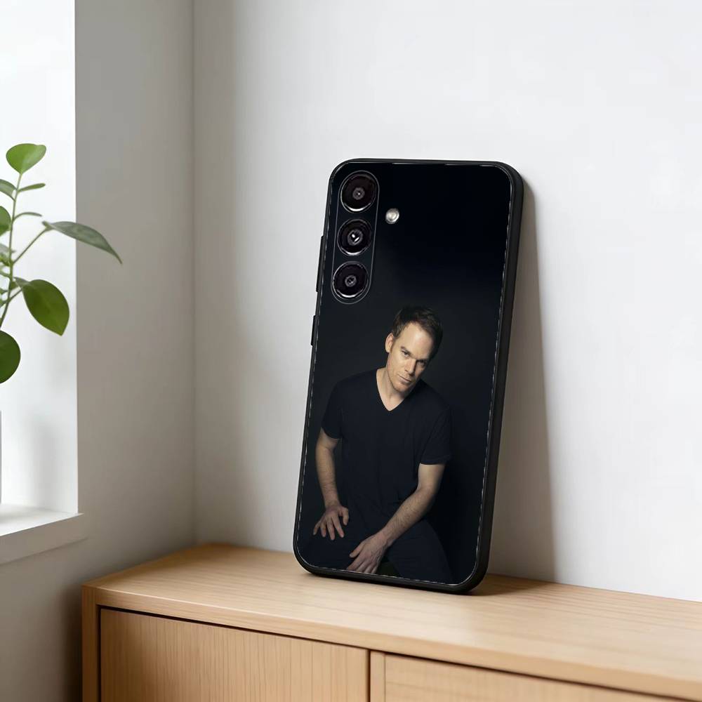 D-Dexter Morgan Phone Case For Samsung Galaxy A13,21s,22,31,32,52,53,71,72,73,Soft Black Cover