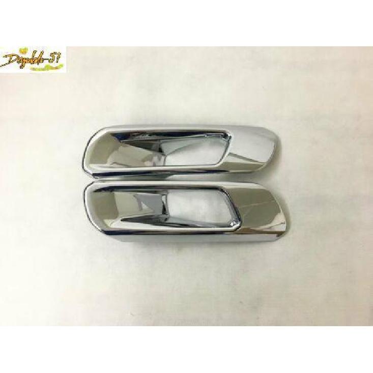 Car ABS Chrome Front Fog Light Trim Cover For Toyota Camry L/LE/XLE 2018-