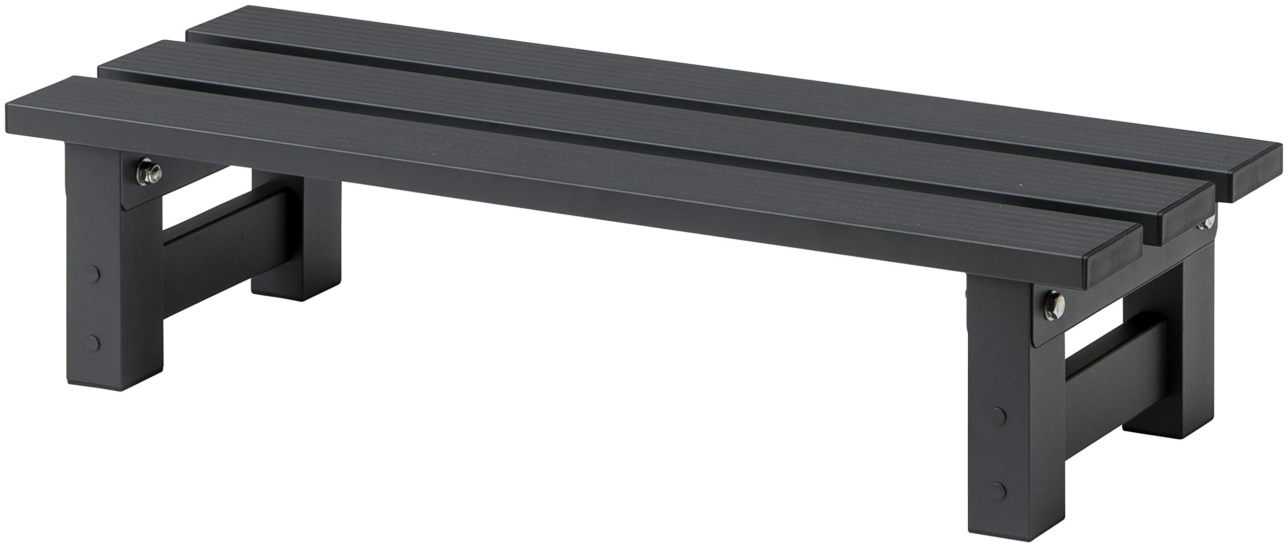 

Takasho JST-74 Aluminum Deck Step, 74cm, with Adjustable Slats, for Wood Decks