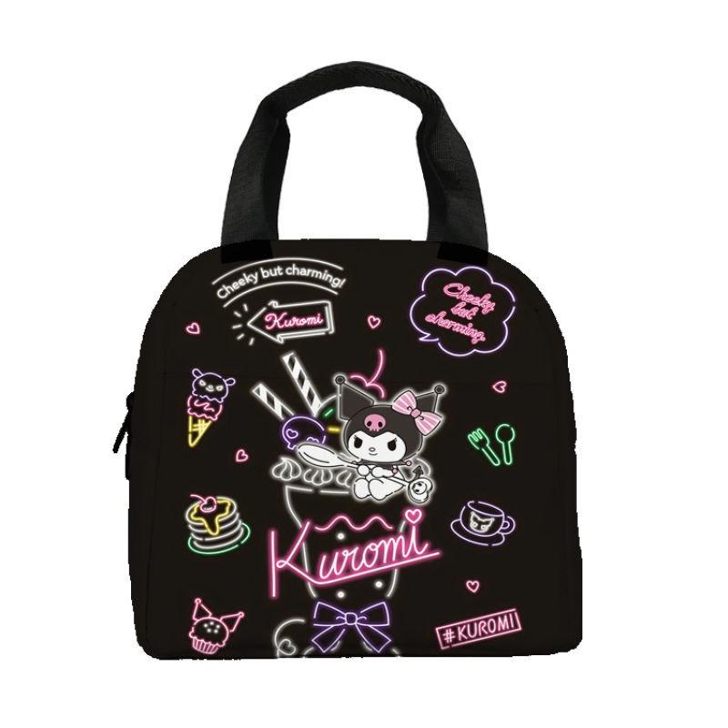 Cartoon Thermal Insulation Lunch Bag Portable Portable Lunch Bag Lunch Box Bag Student Office Worker With Meal Storage Bag