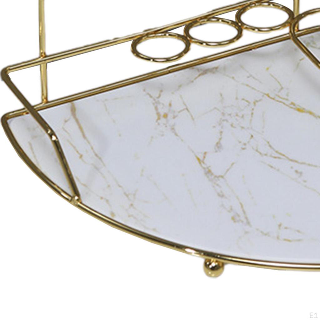 Bathroom Countertop Organizer Corner for Brushes