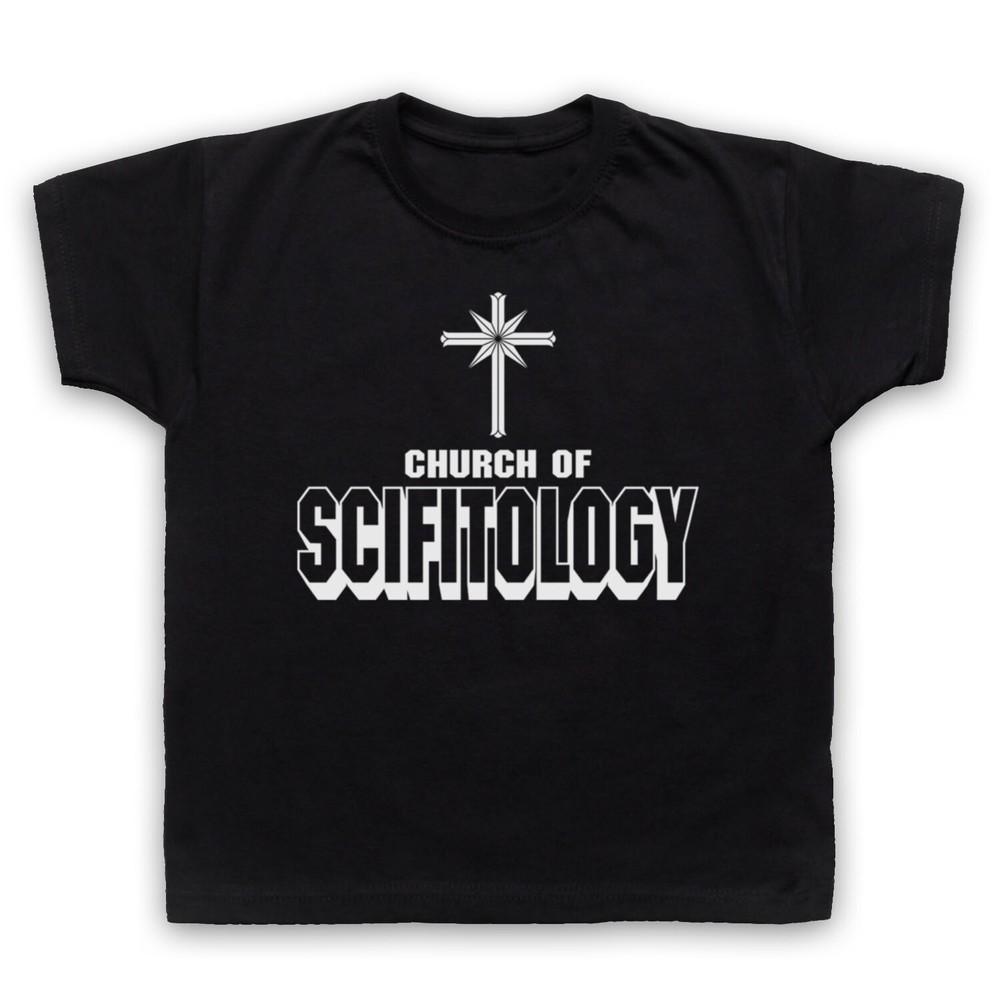 

Church Of Scifitology Sci-Fi Lover Parody Funny Joke Kids Childs T-Shirt 4XL