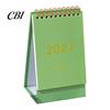 Large Desktop Calendar 2027 Desk Calendar, Standing Flip Minimalist Gold Foil Cover Daily Planner for Office Monthly Planner, Thick Paper Note Taking,