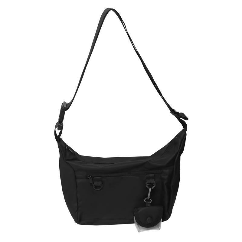 

Men s Japanese-Style Messenger Bag - Lightweight, Trendy, for Travel & Commute чёрный