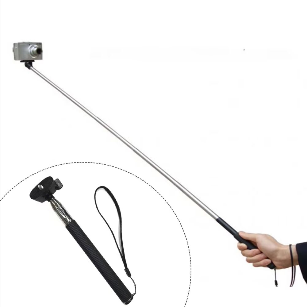Extendable Handheld Selfie Stick Monopod For Gopro Hero 12 11 10 9 SJCAM XiaoYi EKEN H9R Sport Action Camera go pro Accessories 7