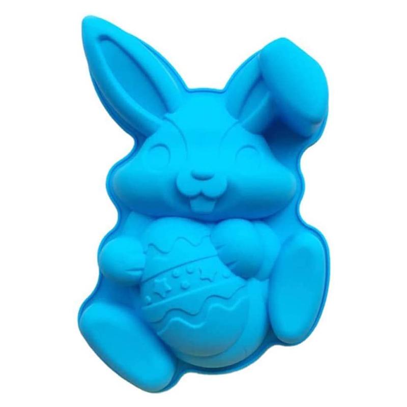 

Форма для пасхального кролика, яйца, силиконовая форма, помадка, шоколадная форма, инструмент для выпечки для домашней выпечки 19,6*30,4 см