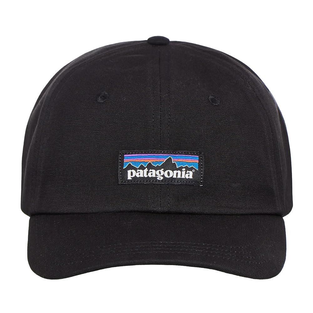 Patagonia Label Trad 38296 P-6 Cap, Black,