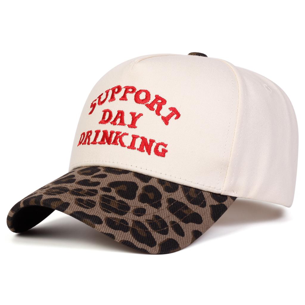 Men Letter Embroidered Patchwork Five-sided Baseball Cap Outdoor Adjustable Sunscreen Leisure Hat Spring Autumn Travel Tourism Beach Vacation