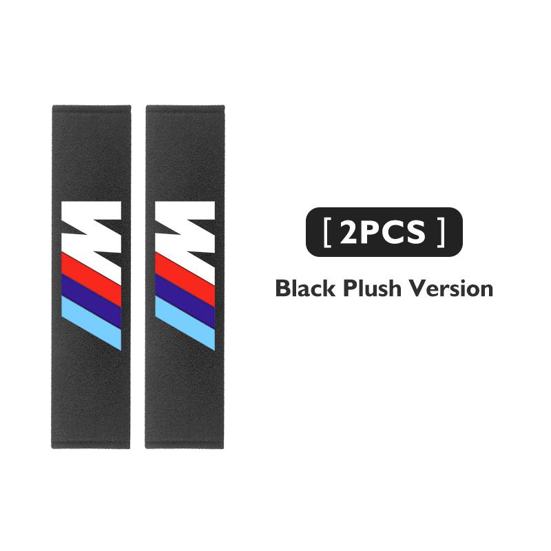 JKGN2 Car Seat Belt Cushion Plush Safety Belt Shoulder Protector Pads For BMW M F10 F20 F30 F40 F15 F25 F26 F31 F49 E62 E83 E84