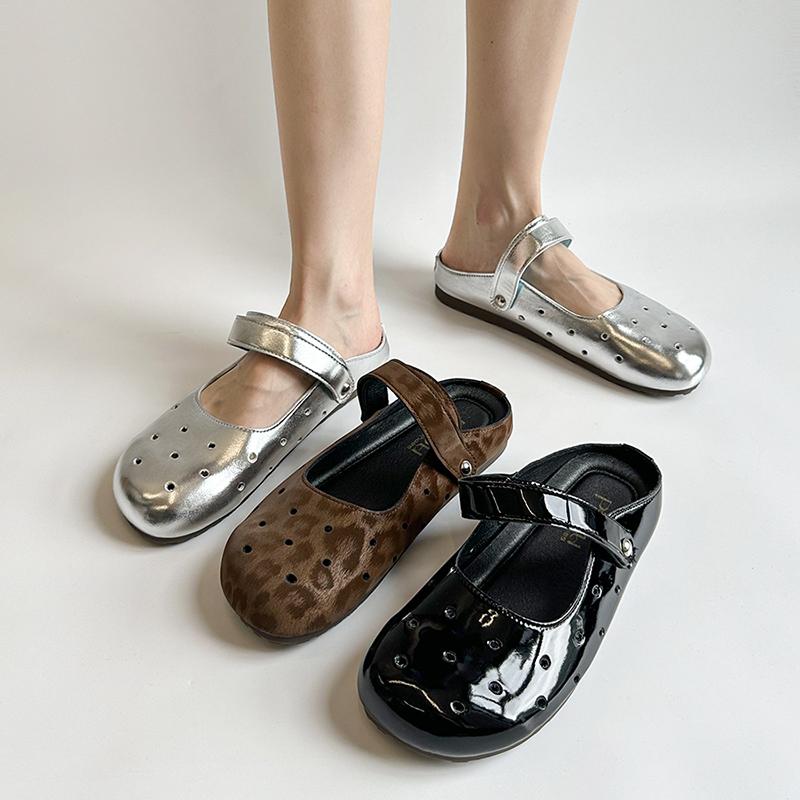 Fashion Slippers Casual Shoes Slipers Women Platform Slides Cover Toe Luxury 2025 Silver Summer Female Shoes Slippers Casual Slides Cove