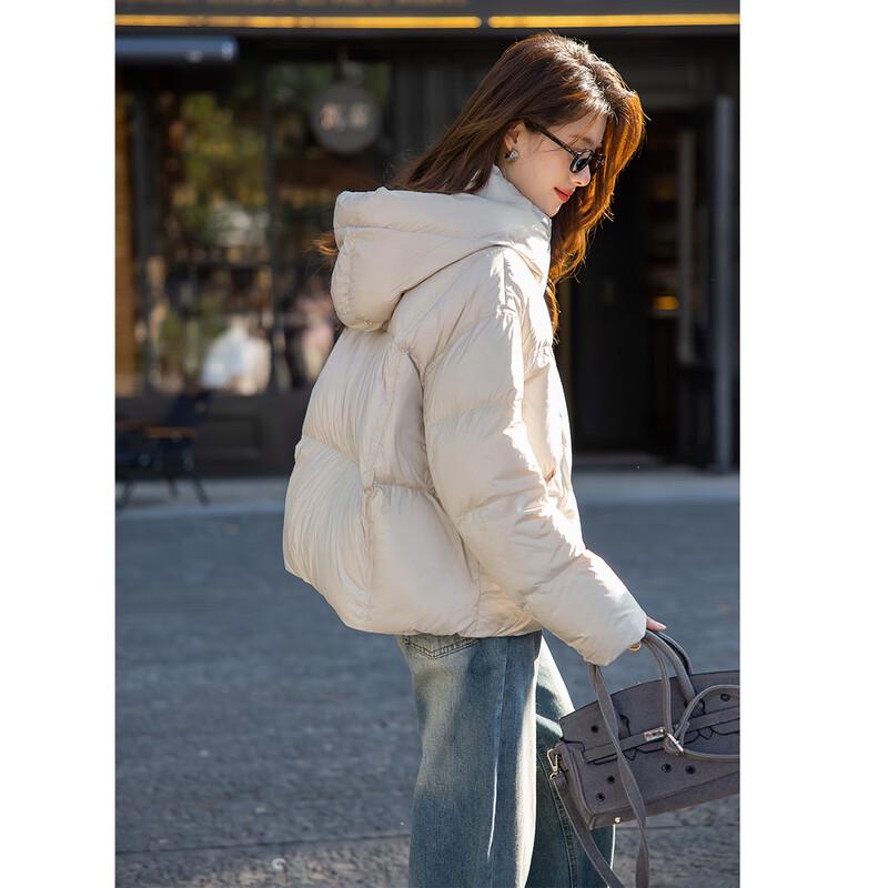 Mocana Women's Elegant Long-Sleeve Down Jacket