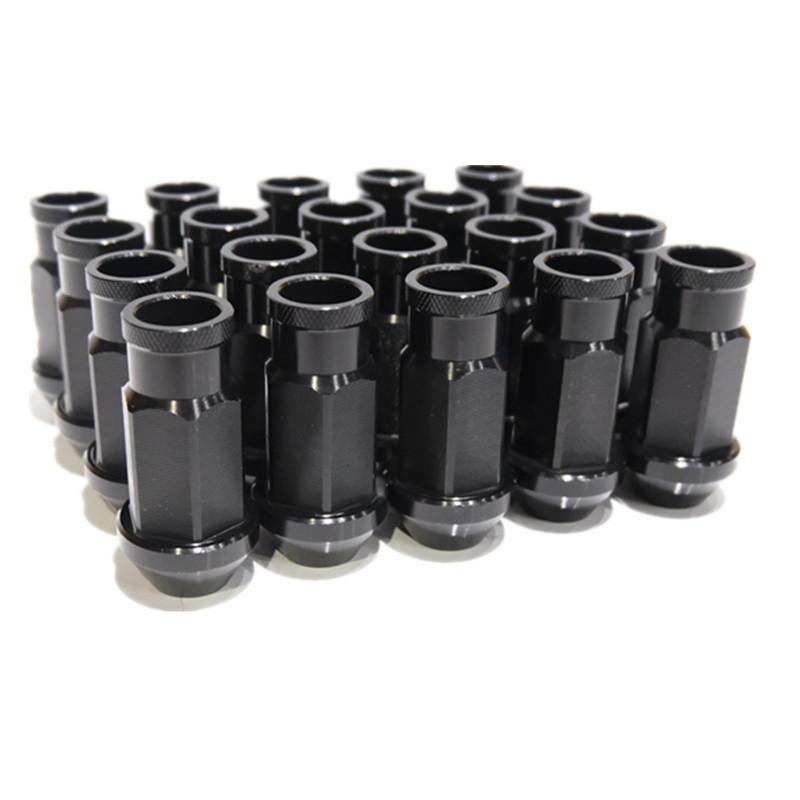 Racing Wheel Lug Nuts M12 X 1.25MM M12 X 1.5MM 50MM Aluminium Wheel Lug Nuts Screw For Nissan Subaru Suzuki Toyota Honda Mazda M12x1.25
