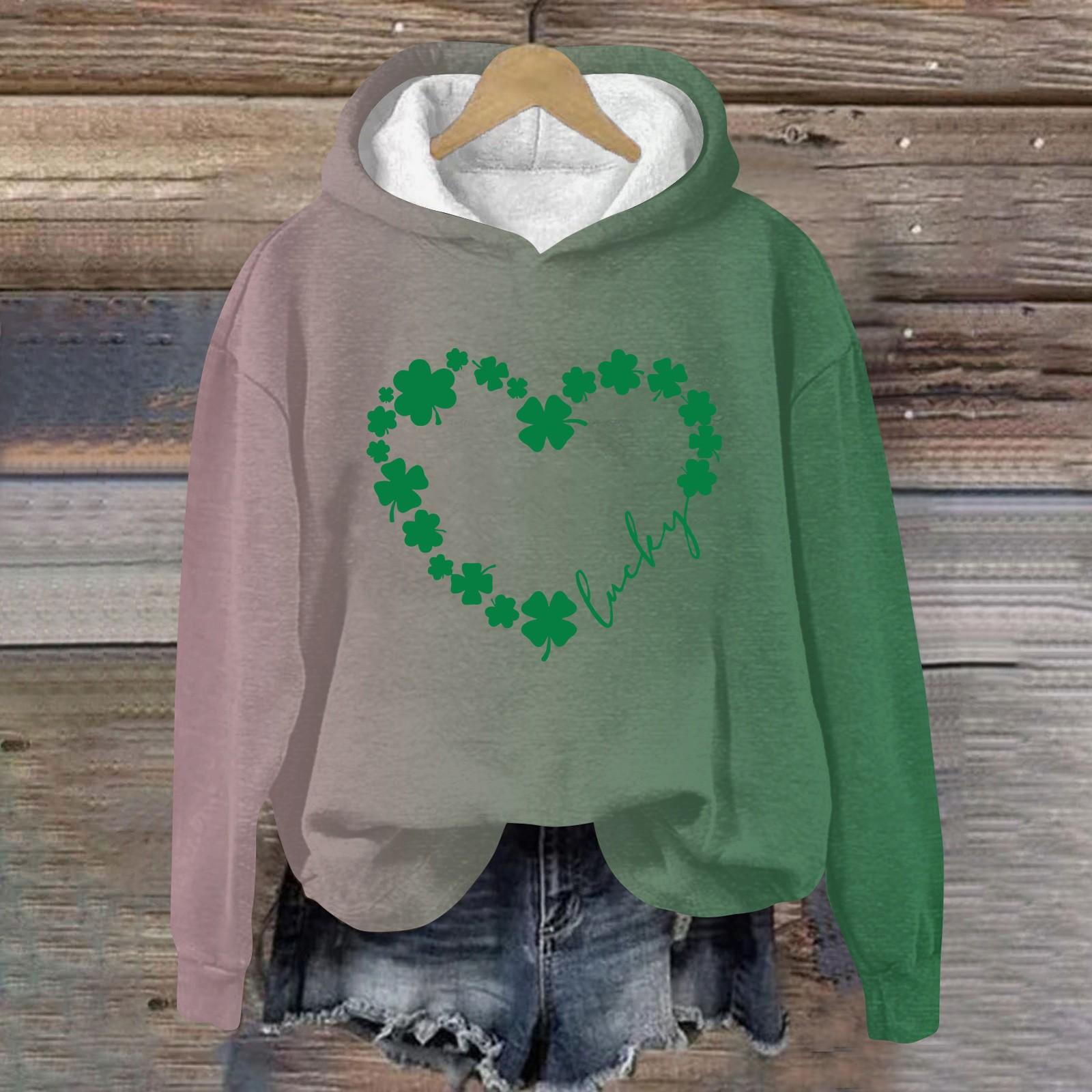 

Women s Fashion Daily Versatile Casual Sweatshirt Pattern Daily Long Sleeve Printed Top Sweatshirt M рожевий