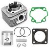 Cylinder Piston Gasket Kit 52.5mm For Suzuki Address V100 AG100 AH100 1991-2000
