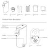 Travel Outdoor Companion Instant Hot Water Dispenser Household Small Desktop Portable Mini Automatic Kettle
