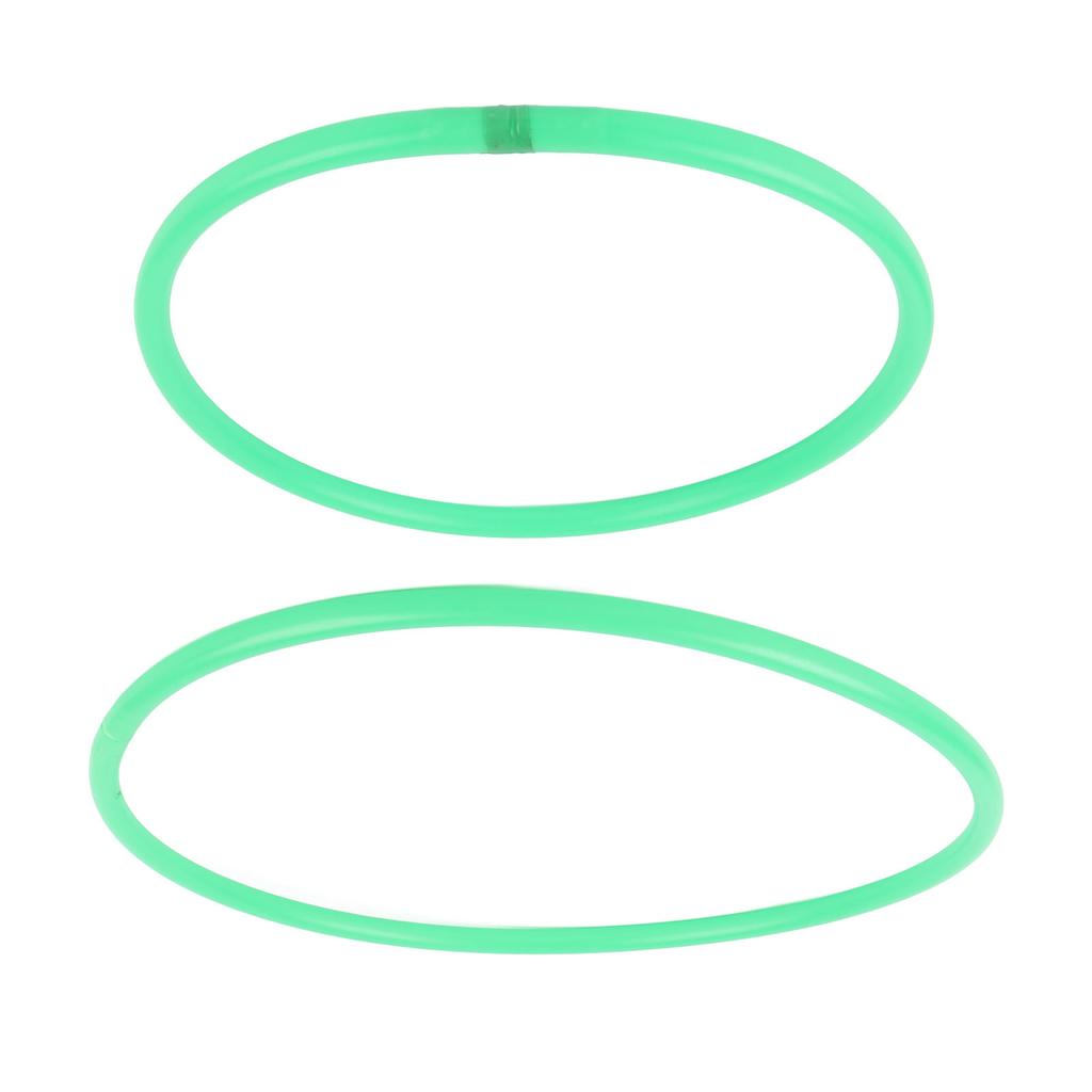 10 Pcs Agility Speed Rings Balance Coordination Sensory Training Jumping Hoop Hollow Green 13.78in