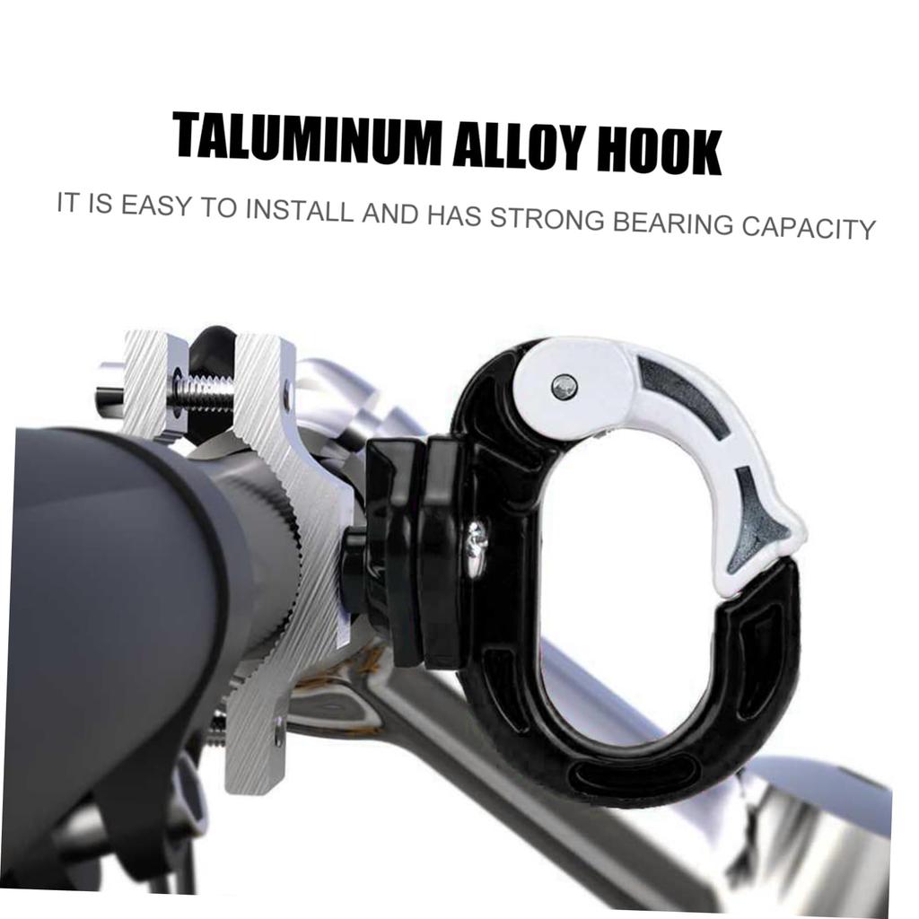 HAWILLOSCH 1 Set Motorcycle Electric Hook, Bicycle Rack, Bicycle Rear Rack, Electric Scooter Accessories,