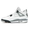Air Jordan 4 Retro OG White Cement 2025 Men Sneakers Summit-White Fire-Red Tech-Grey FV5029-100