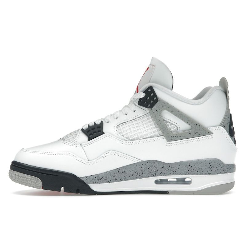 Pánské tenisky Air Jordan 4 Retro OG White Cement 2025 Summit-White Fire-Red Tech-Grey FV5029-100