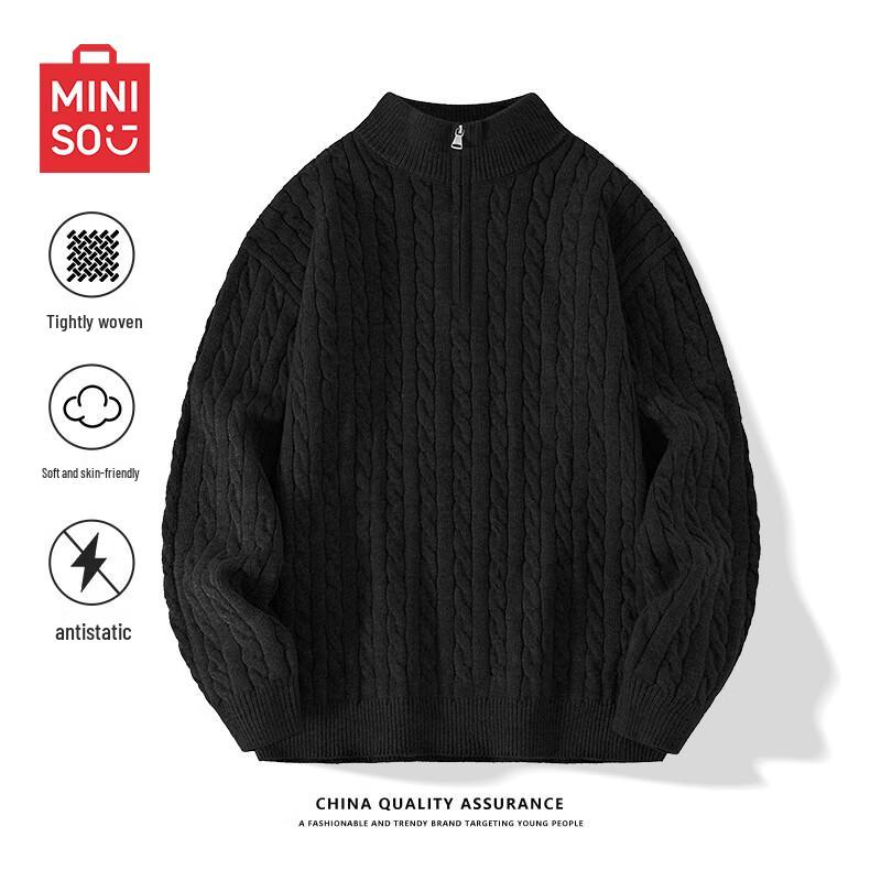 MINISO Men's Knit Sweaters & Cardigans