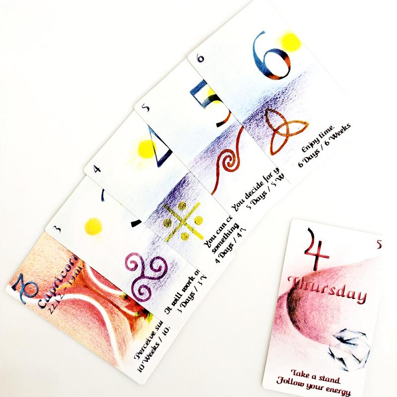 33 bucăți cărți de tarot ale timpului cărți de tarot cărți oracol găsiți momentul potrivit