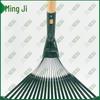 Mingji 22-Tooth Steel Rake with Wooden Handle