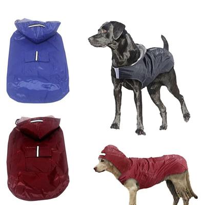 S-6Xl Dog Raincoat with Reflective Stripe Waterproof Pet Jacket Raincoats for Small Medium Large Dogs Pet Rainwear Clothes