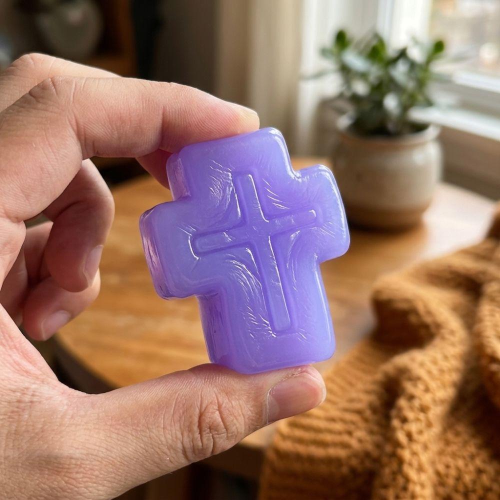 Super Soft Cross Stress Squeeze Toy Smooth Surface Fidget Sensory Toy  Holiday Gift