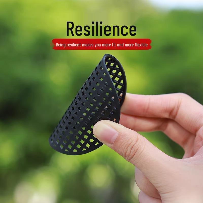 Round Mesh Drainage Pad for Flower Pots - Breathable, Leak-Prevention Net