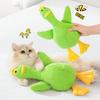 Creative Cartoon Duck Plush Cat Toy Calming Squeaky Interactive Training Resting Pet Pillow for Puppy Dogs Accessories Home