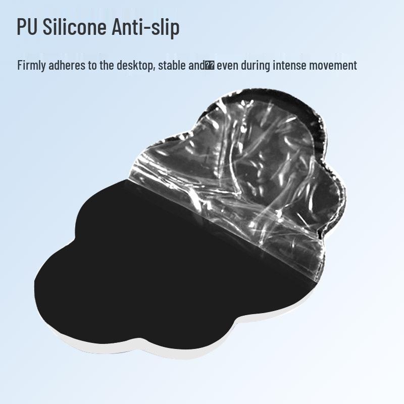 Ultra-Soft Memory Foam Cloud Keyboard Wrist Rest - Non-Slip Desktop Hand Support for Girls.